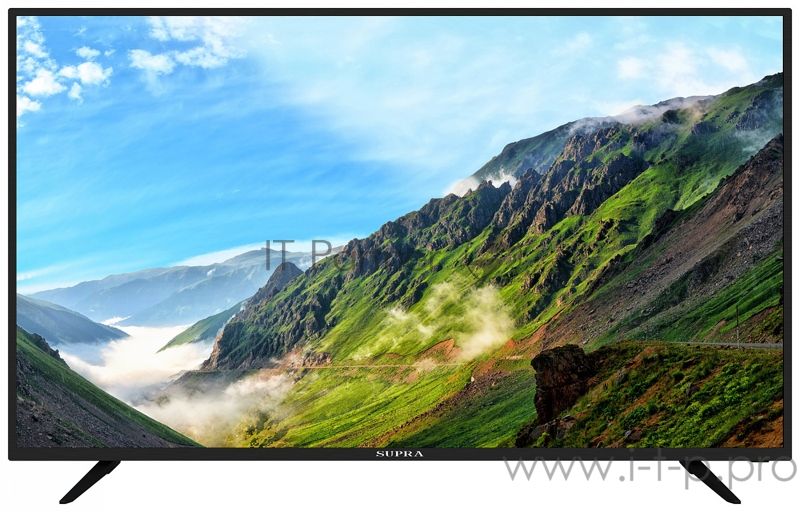 Телевизор SUPRA 55" STV-LC55ST0045U черный LED UHD/50Hz Smart