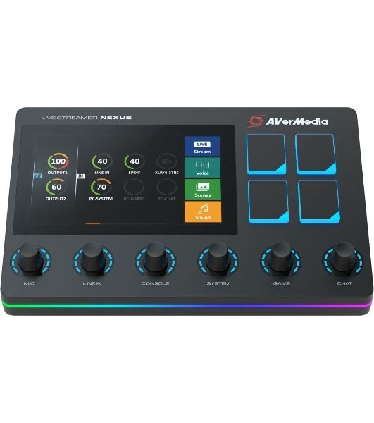 Усилитель для наушников Avermedia NEXUS стацион. (61AX310000AB)