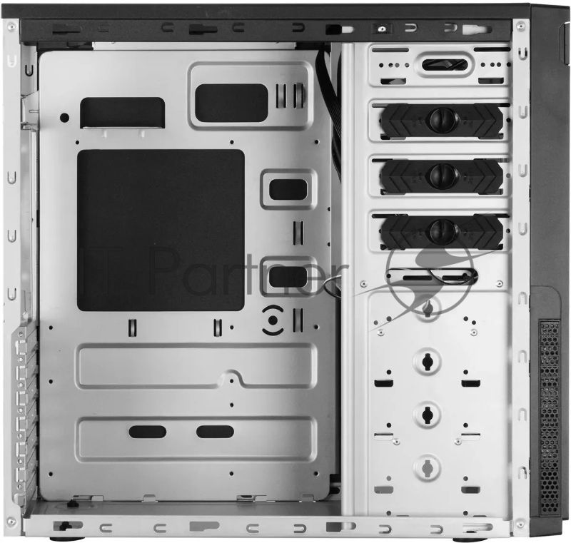 Компьютерный корпус Chieftec Elox черный без БП ATX 2xUSB2.0 2xUSB3.0 1xUSB3.1 audio bott PSU