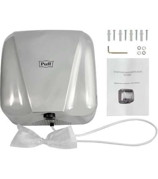 Сушилка для рук Puff -8800C new 1800Вт хром