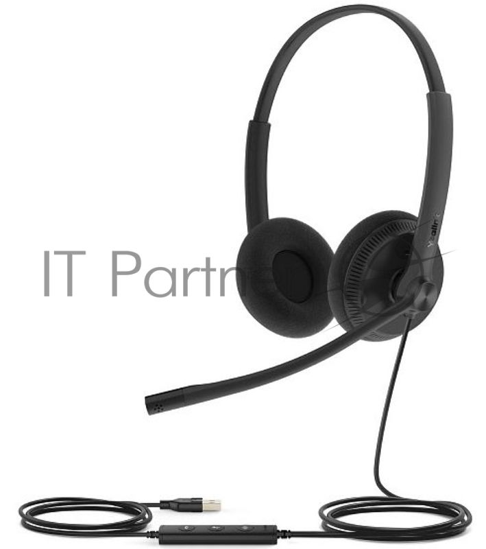 Гарнитура проводная Yealink UH34 Lite Dual UC
