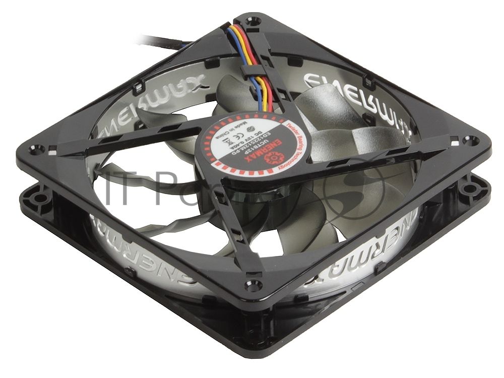 Вентилятор Enermax 12см UCTB12P T.B. Silence PWM 120x120x25, рамка HALO, 500-1500 об/мин, 8-18 дба, 45,04-121,05 м3/ч, адаптер 3P к 4P