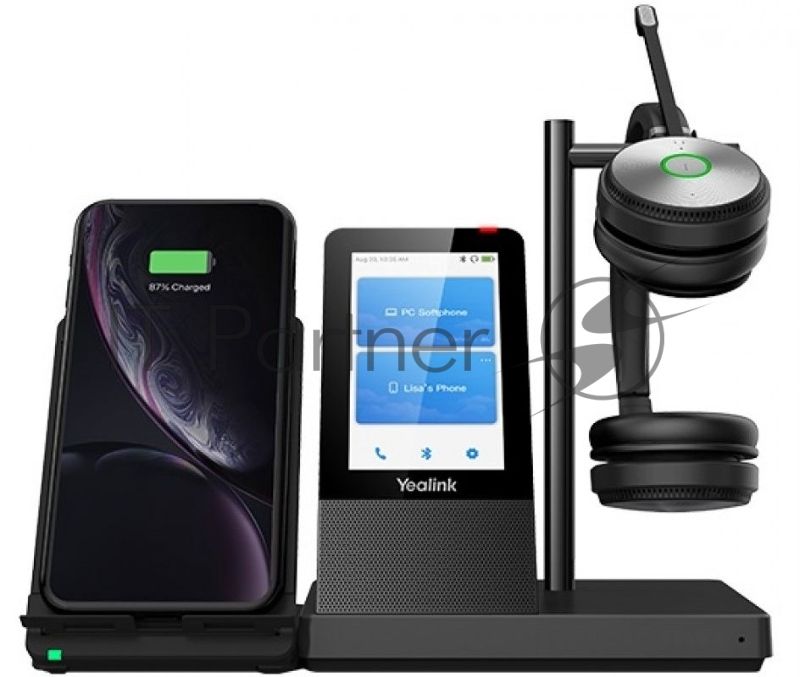 Гарнитура беспроводная Yealink WH66 Dual UC