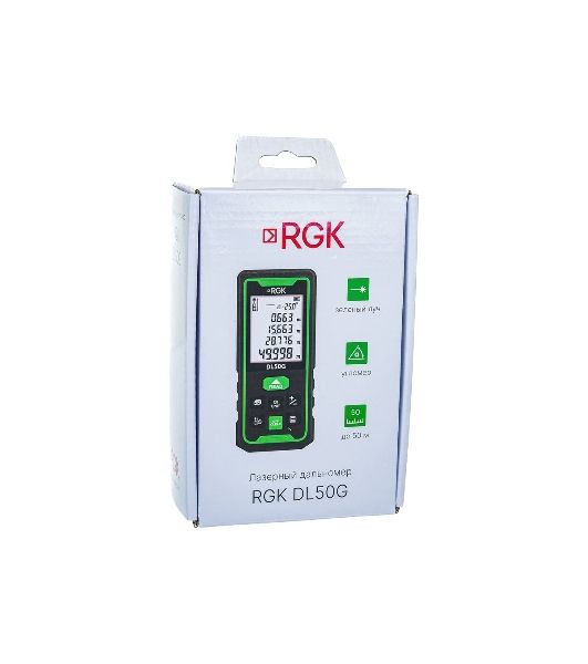 Лазерный дальномер RGK DL50G
