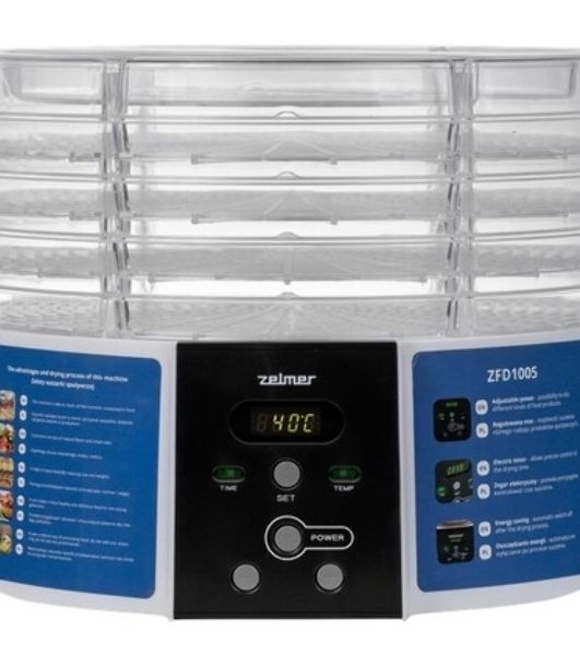 Сушильная машина Zelmer FOOD ZFD1004 черный
