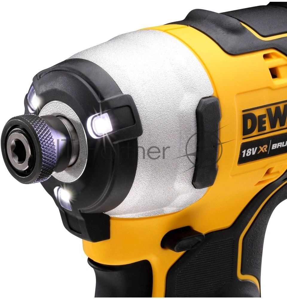 Дрель-шуруповерт DeWalt DCF809D2T-QW, 18 В, 2 Ач, 190 Нм, бесщеточный, ударный