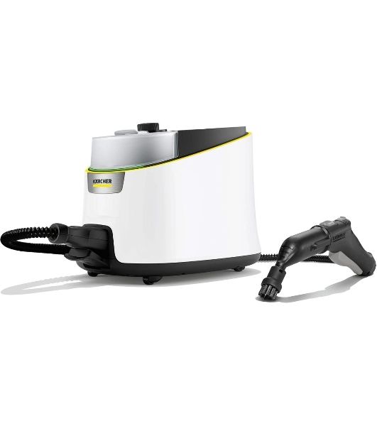 Пароочиститель Karcher SC 4 Deluxe Iron EasyFix белый, напольный, 2200 Вт, 60 г/мин, 1300 мл