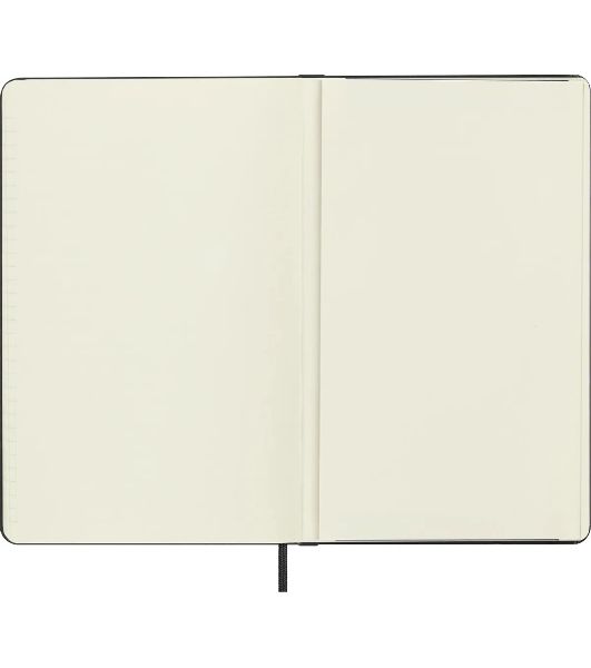 Набор Moleskine блокнот/ручка блокнот: Classic Large линейка черный
