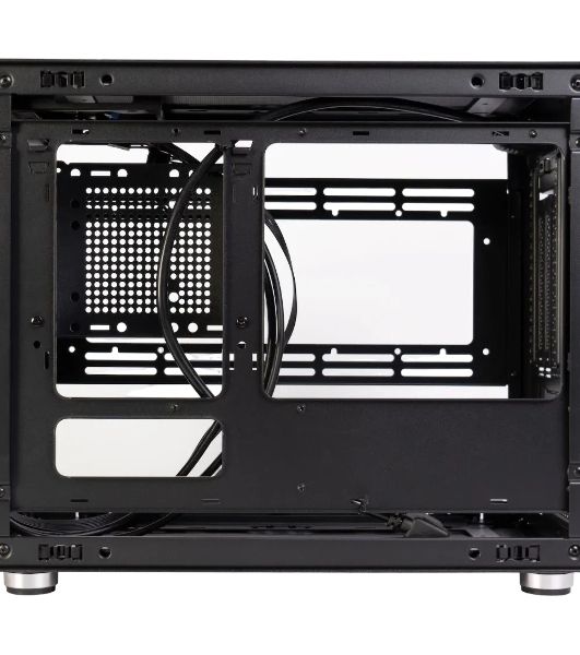 Корпус Midtower mATX Eurocase 00-01064257 MI05 черный без БП закаленное стекло USB 3.0