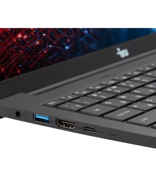 Ноутбук IRU Strato 15ALID4/15.6"/IPS/Intel Core i5 13420H/16Gb/512Gb SSD/Intel UHD Graphics/Windows 11 Pro/черный/2.2kg