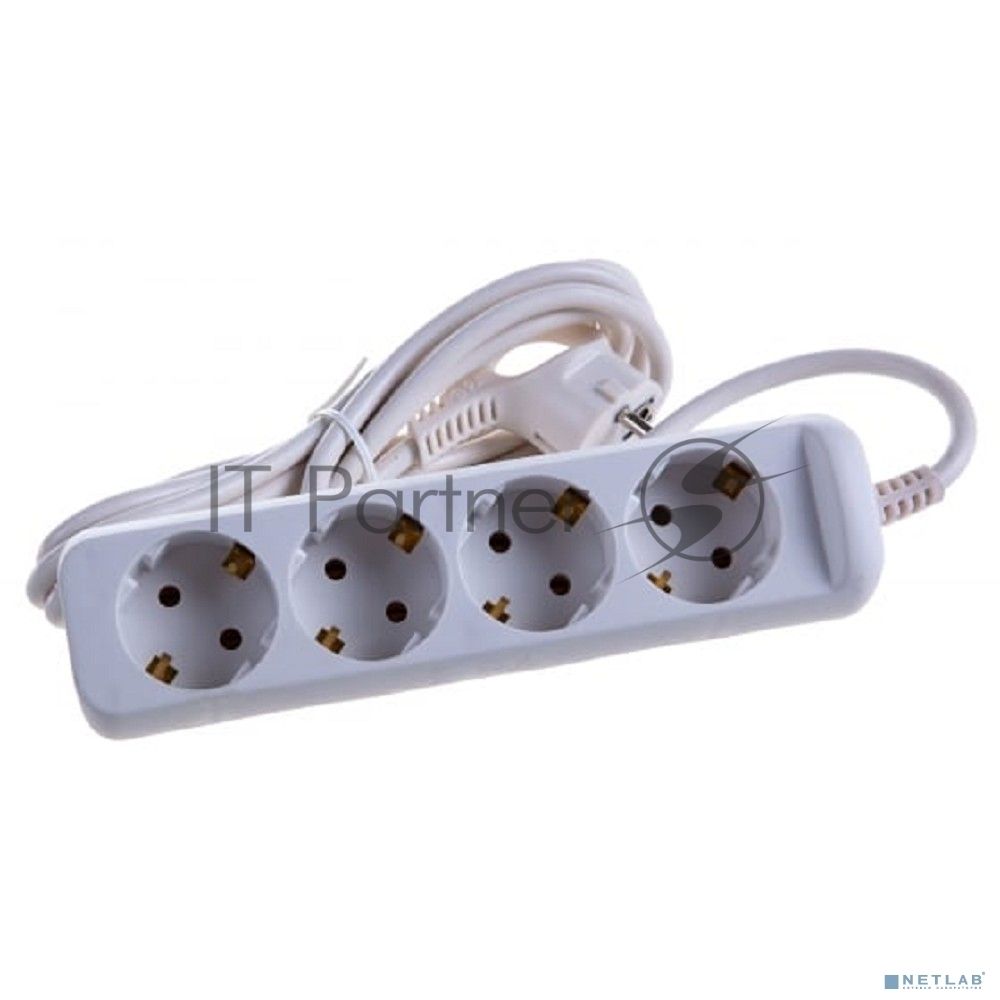 Удлинитель 4 гнезда 3 м U-4e-3m с/з U-4e-3m ПВС Б0028374 ЭРА
