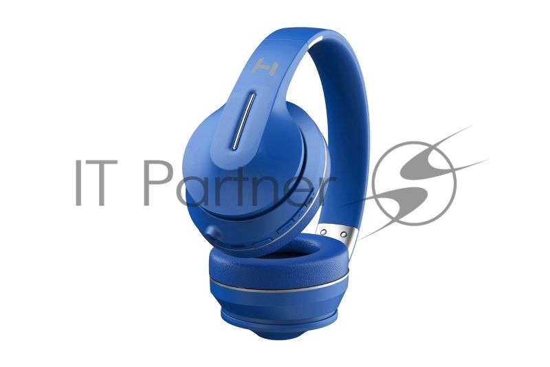 Беспроводные/проводные наушники Harper HB-413 синий, накладные, Bluetooth + проводной, до 8 ч