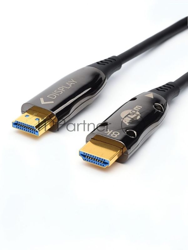 Кабель HDMI 10 м (HIGH speed, Metal gold, Optical) 8K VER 2.1 Кабель HDMI 10 м (HIGH speed, Metal gold, Optical) 8K VER 2.1