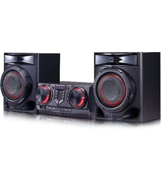 Мини-аудиосистема LG CJ44 черный 480Вт FM USB BT