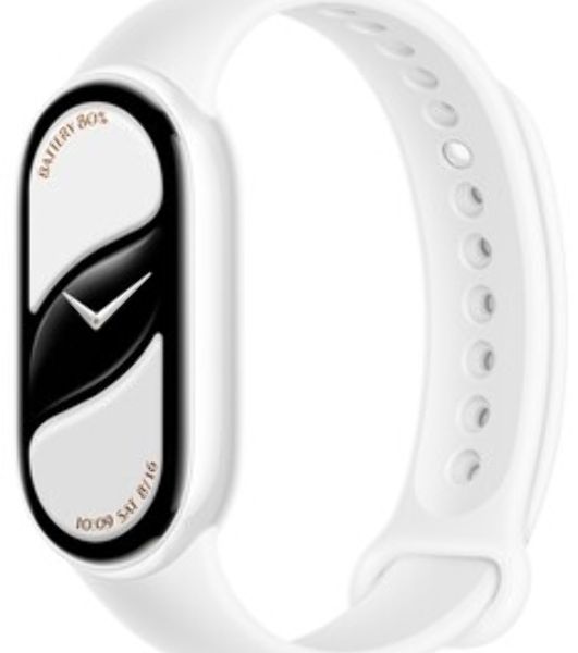 Фитнес-браслет Xiaomi Smart Band 10 Ceramic Edition, 1.72", AMOLED, Bluetooth, IPX8, жемчужно-белый