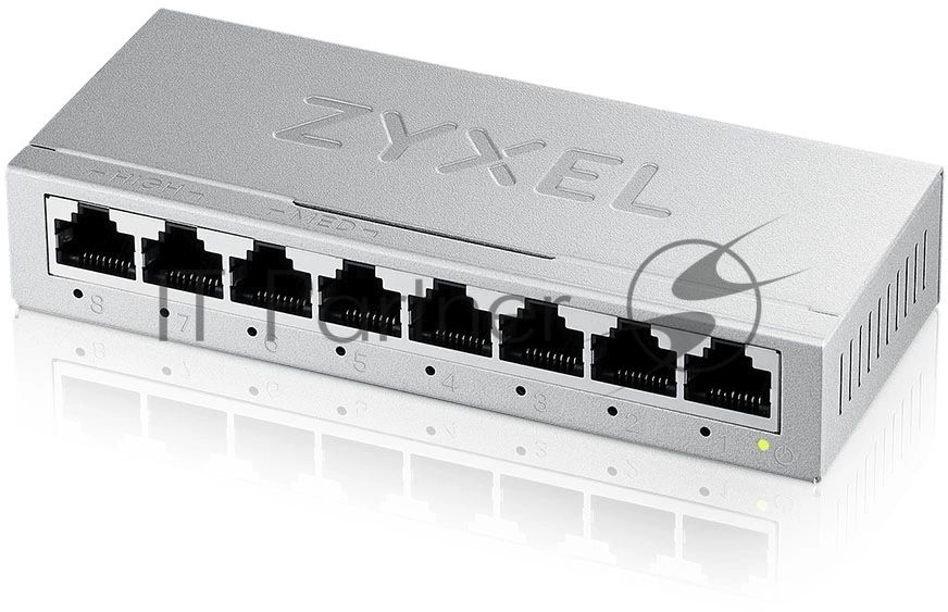 Коммутатор Zyxel GS-108B v5, 8 портов 1000 Мбит/с