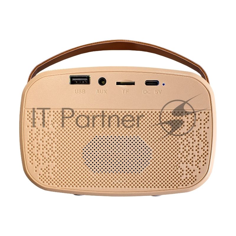 Караоке-система ExeGate Bro 330 Bluetooth 8 Вт бежевый