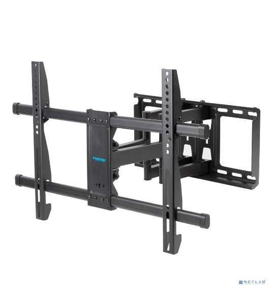Кронштейн для телевизора Kromax GALACTIC-57 черный 32"-75" макс.60кг настенный поворотно-выдвижной и наклонный