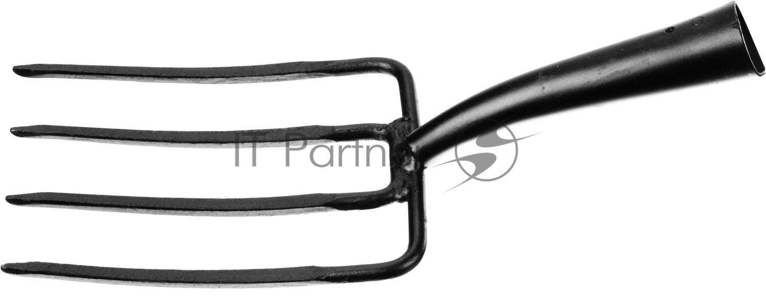 Вилы садовые GRINDA 180х220 мм, кованые, четырёхрогие  без черенка