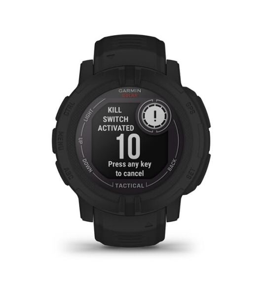 Умные часы Garmin Instinct 2 Solar Tactical, 1.1" MIP, Wi-Fi, Bluetooth, NFC, GPS, IP68, черный