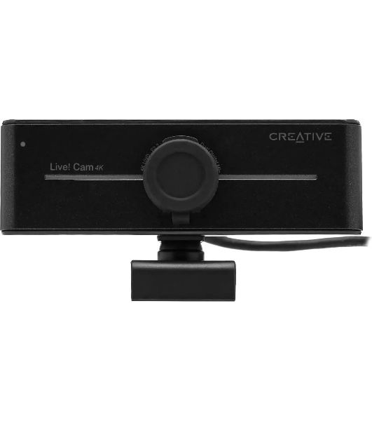 Веб-камера Creative Live! Cam 4K 3840x2160, 30 кадр/с, USB Type-A, микрофон, шторка приватности, универсальное крепление