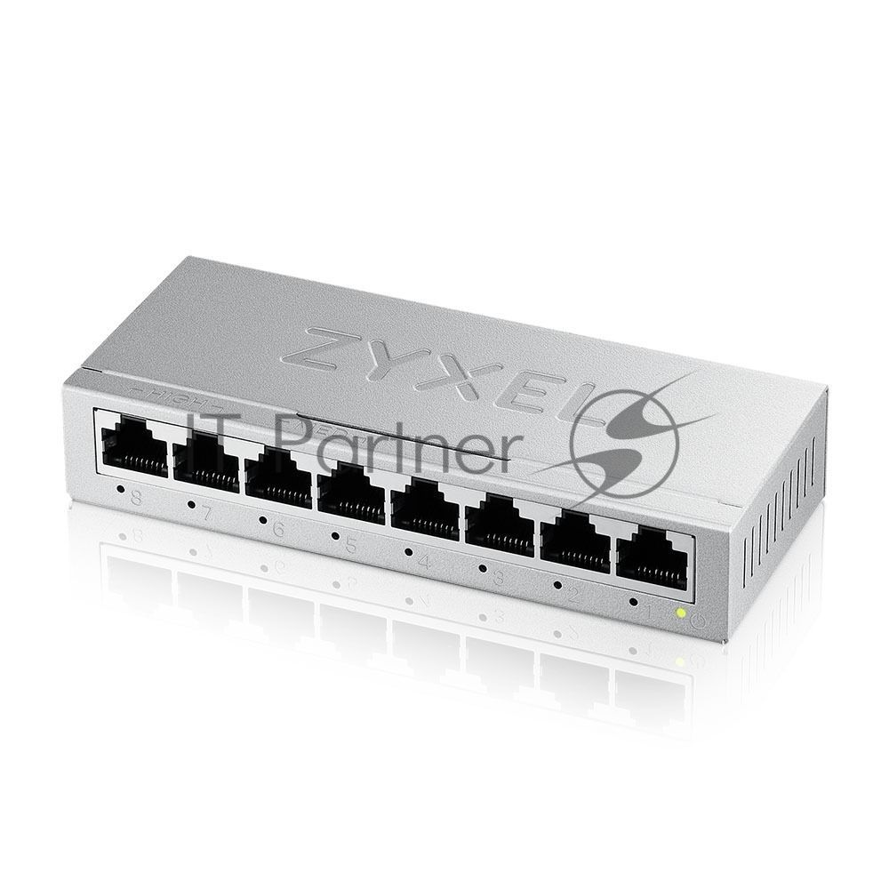 Коммутатор Zyxel GS-108B v5, 8 портов 1000 Мбит/с