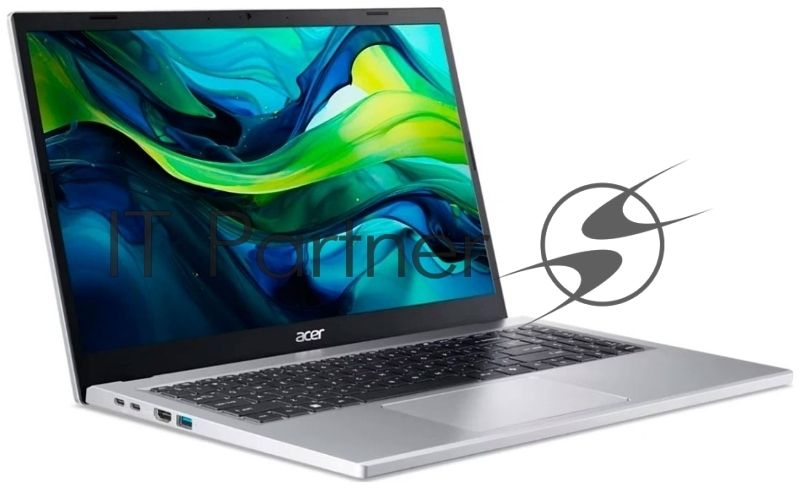 Ноутбук ACER Aspire AG15-21PT-R5GQ/15.6"/IPS/AMD Ryzen 5 7520U/8Gb/512Gb SSD/AMD Radeon Graphics/Windows 11 Home/серебристый/1.73kg