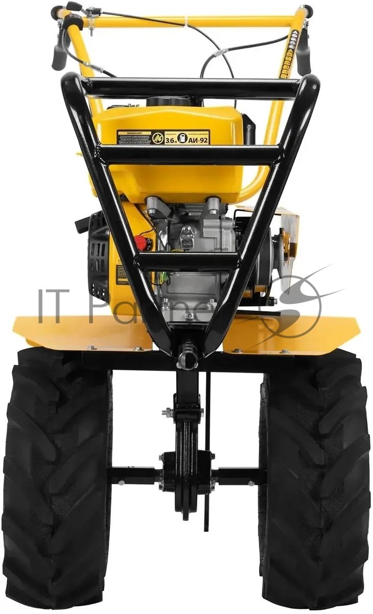 Мотоблок Denzel DPT-670S-PRO, 7 л.с., ремен.сцеп, фрез 3х4, ШОМ, передачи 6В/2Н