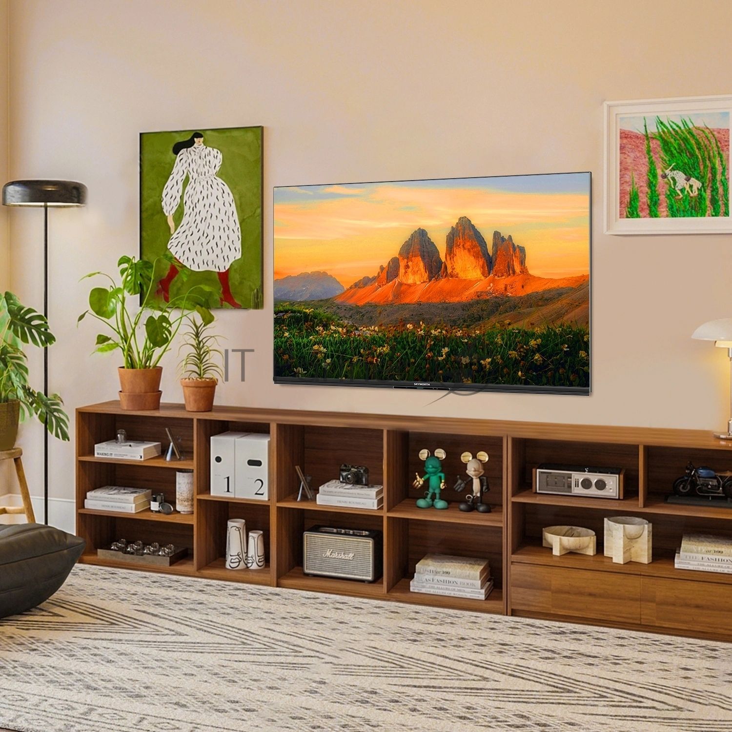 Телевизор Skyworth 75" 75X87G черный QD-Mini LED UHD 144Hz Smart TV 3GB/16GB