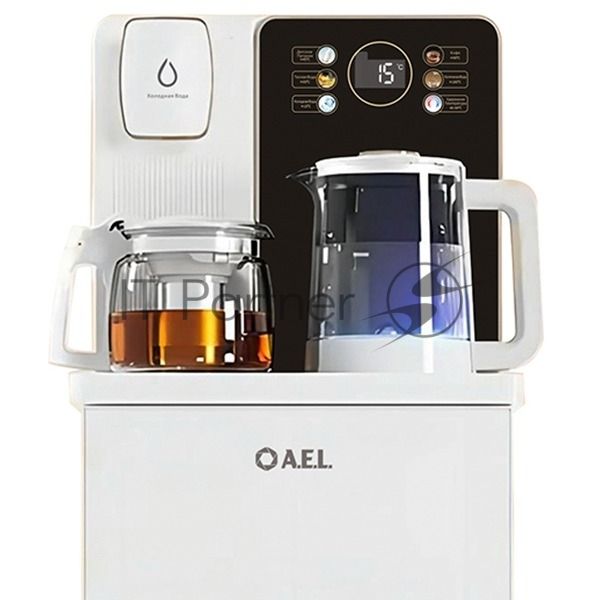 Кулер для воды AEL TB83a-LD, нижняя загрузка, нагрев 95 °С, охлаждение 15 °С, белый