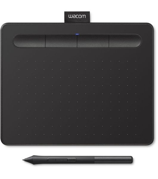 Графический планшет Wacom Intuos S CTL-4100K-N USB черный