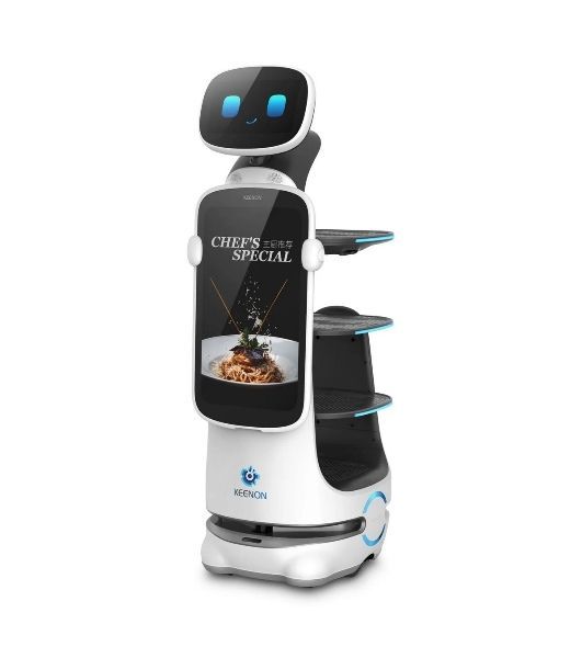 Сервисный робот-доставщик Keenon Robotics модели Dinerbot T10