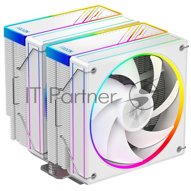 Устройство охлаждения(кулер) ID-Cooling Frozn A620 ARGb белый 120мм алюминий+медь 2000rpm 30db 4-pin 270W 154мм