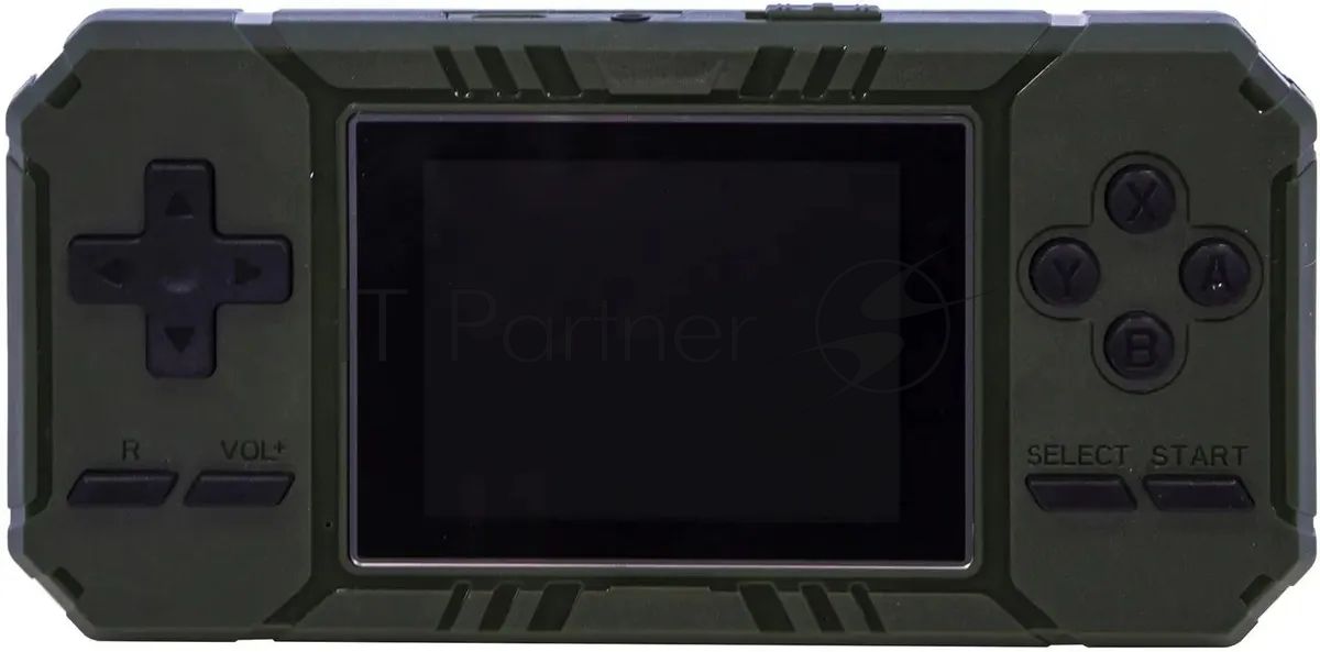 Портативная игровая консоль PGP AIO Junior FC25b зеленая (500 игр, 8 Bit, 3.0 " HD, Micro USB, 850 мAч, microSD, AV)