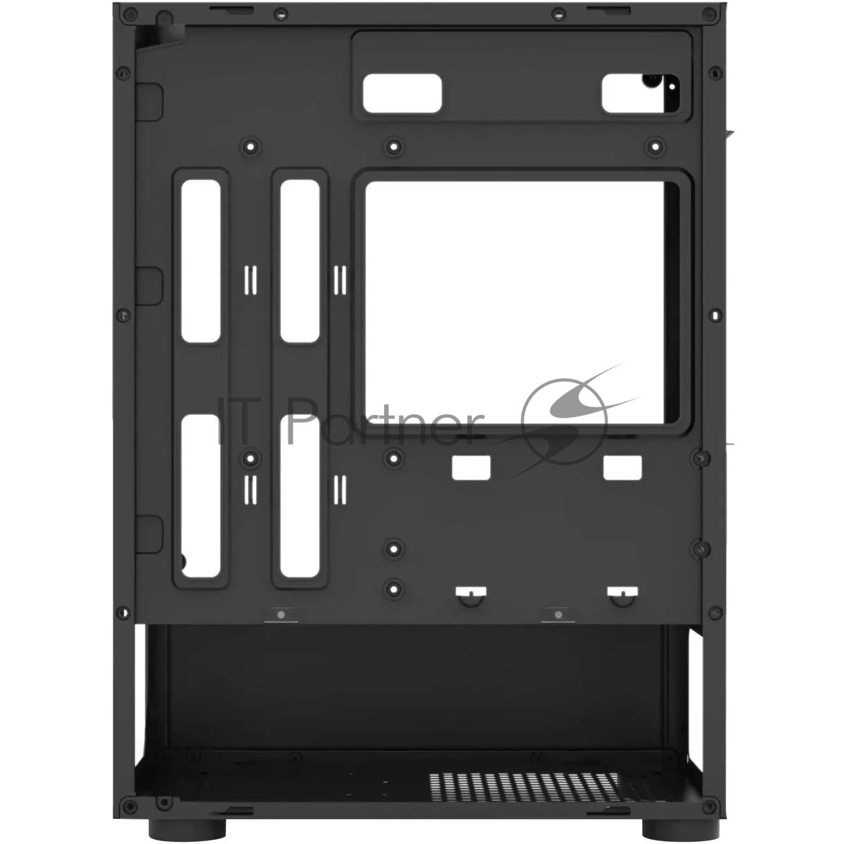 Компьютерный корпус Bloody BD-CC102F черный без БП mATX 2x120мм 2xUSB 2.0 1xUSB 3.0 audio bott PSU