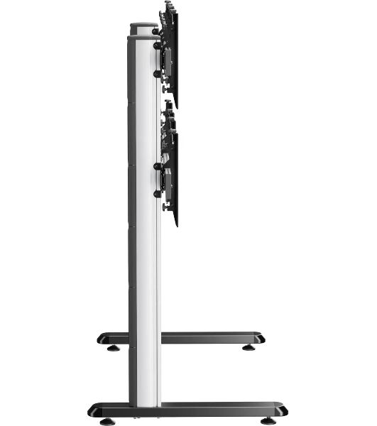Стойка для телевизора Cactus CS-FS-TV4-PRO черный, 45-55" макс. 50 кг, напольный мобильный