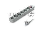 Сетевой фильтр ExeGate EX119388RUS SP-6-1.8G (6 розеток, 1.8 м, евровилка, серый)