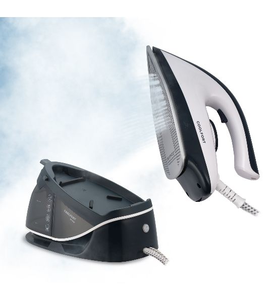 Парогенератор Coolfort CF-3420 белый/серый, 2400 Вт, 140 г/мин, 250 г/мин, 1700 мл