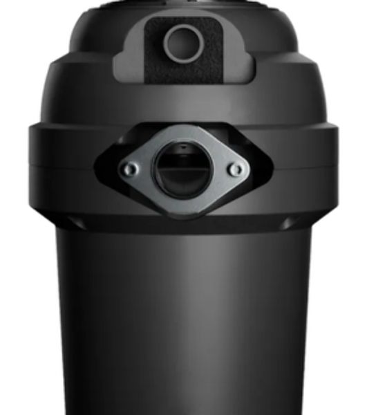 Измельчитель пищевых отходов Kuppersberg WSS 550 B, High-Tech, мощность 550 Вт, 3400-3800 об/мин, защита от перегрева, авто выключение, DC мотор, уровень шума 75 дБ, черный