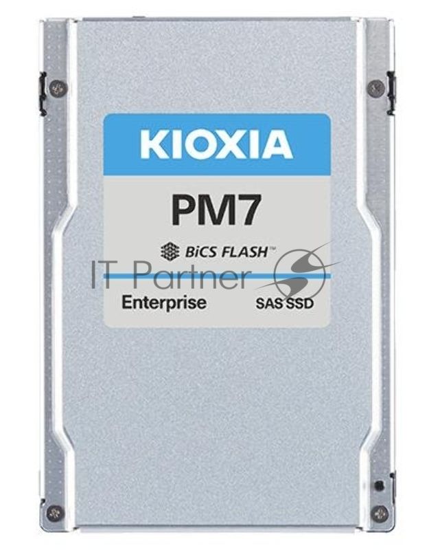 Накопитель SSD KIOXIA PM7-R, 3.84Tb, 2.5", SAS 24G, R/W 4200/3650
