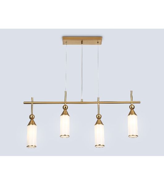 Светильник Ambrella light LH55274/4 BS/FR латунь/белый матовый E14*4 max 40W 845*65*1150