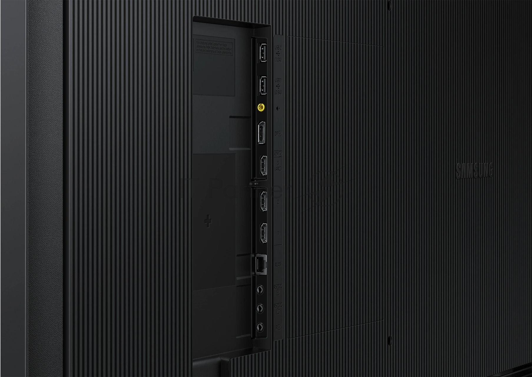 Панель Samsung QM65C черный, 65", VA, 3840 x 2160, 500 кд/м², 4000 :1, 24/7, 8 мс, 178°/178°