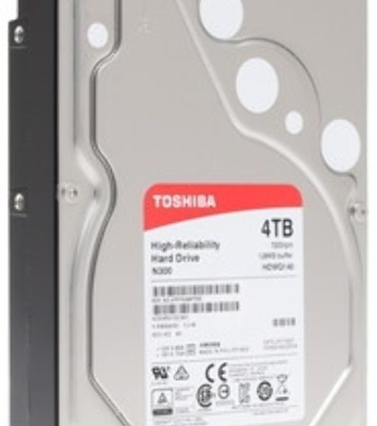 Жесткий диск HDD Toshiba N300 NAS PRO SATA3 3.5" 14TB 7200 512Mb 6Gb/s 1 year warranty (replacement ST14000NE0008, ST14000VN0008, WD141KFGX, WD142KFGX, ST14000NT001)