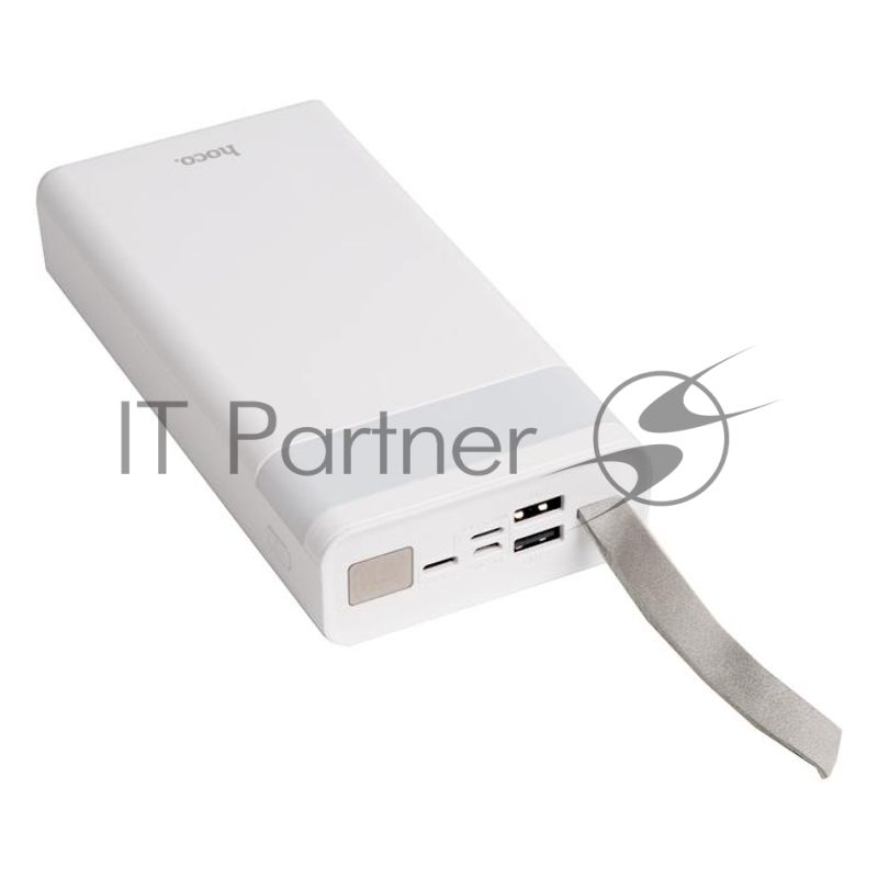 Портативный аккумулятор HOCO J73 Powerful desk lamp power bank, 2.0А (30000mAh), белый