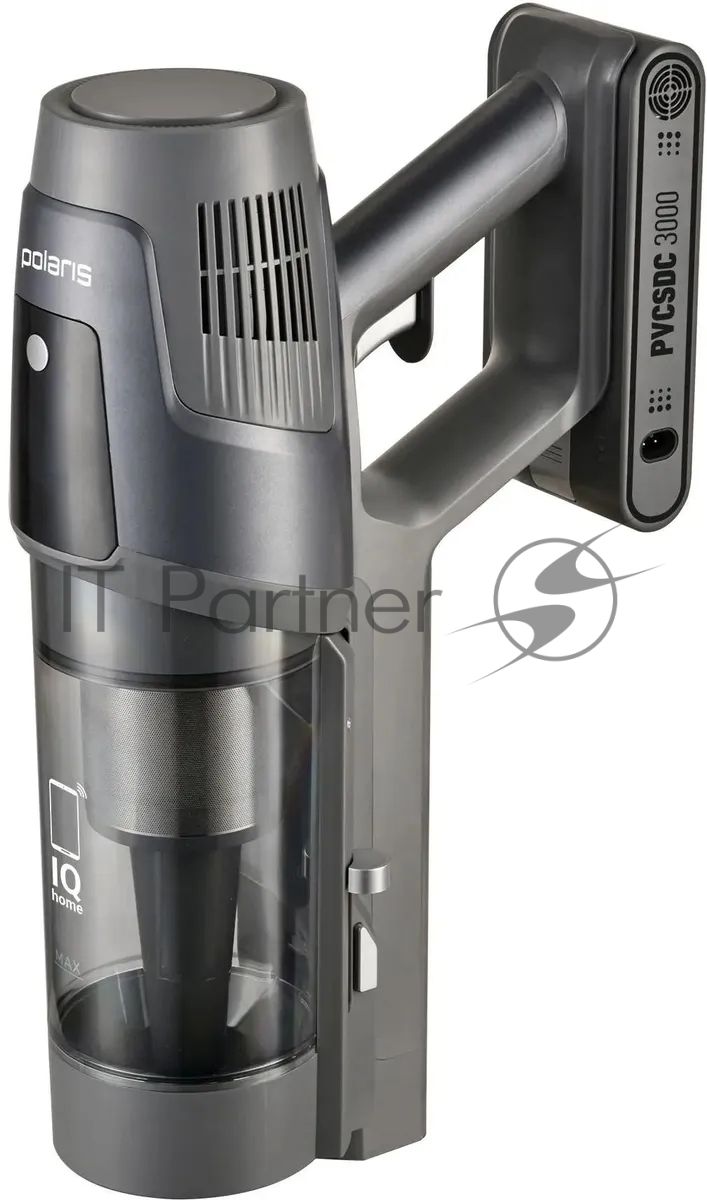 Пылесос Polaris IQ Home PVCSDC 3000 800Вт серый (в компл.:3мешка)