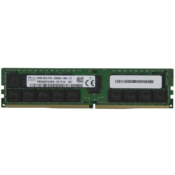 Оперативная память Hynix, DDR4, 64GB (1x64GB), 3200 MHz, CL22, RDIMM