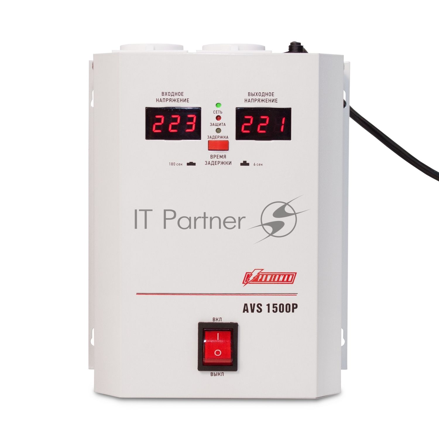 Стабилизатор POWERMAN AVS 1500P