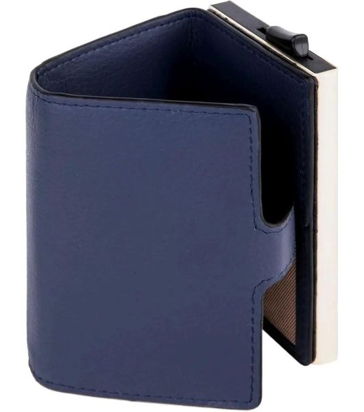 Картхолдер Piquadro Lyra PP5649W92R/BLU4 синий, натуральная кожа
