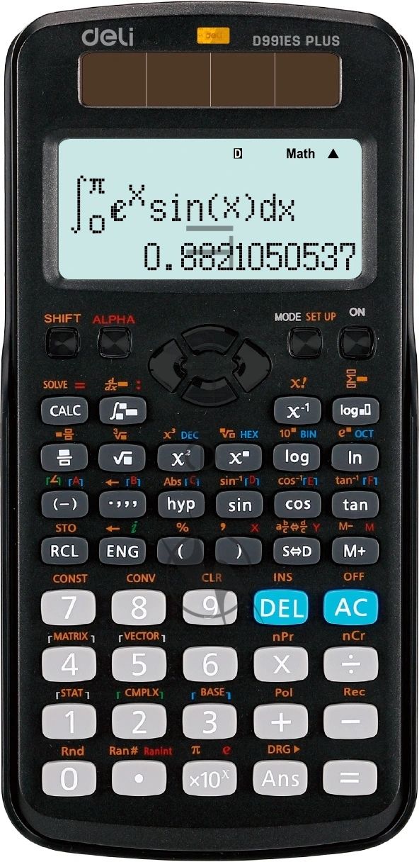 Калькулятор научный Deli ED991ES черный