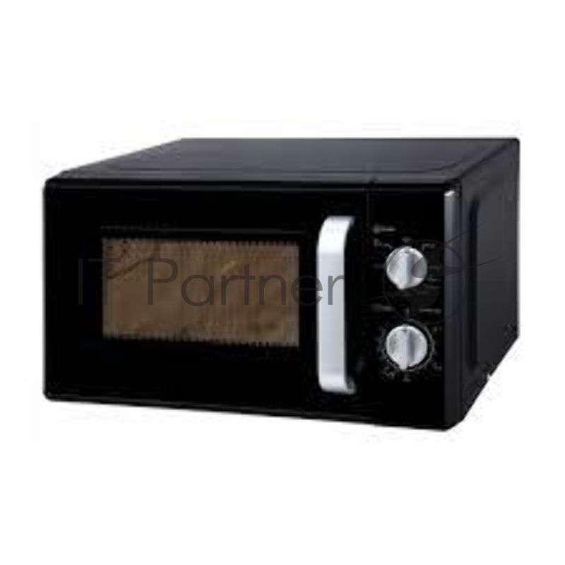 Микроволновая печь Horizont 20MW700-1478AAB черный, 20 л, 700 Вт, переключатели - поворотный механизм